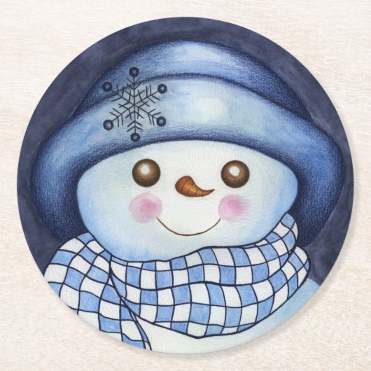 Snowman Onderzetters (Voorkant)