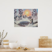 Snowman online poster (Keuken)