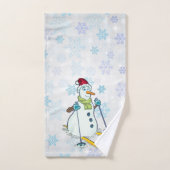 Snowman op de set handdoeken van de huid (Handdoek)