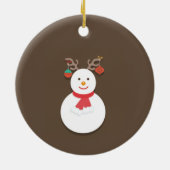 Snowman Ornament (Achterkant)