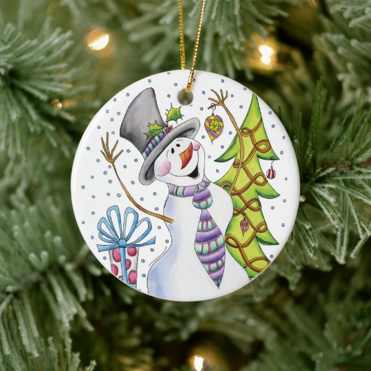 Snowman Ornament (Boom)
