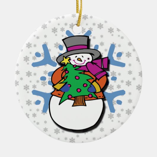 Snowman Ornament (Voorkant)