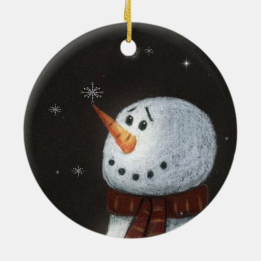 Snowman Ornament (Achterkant)