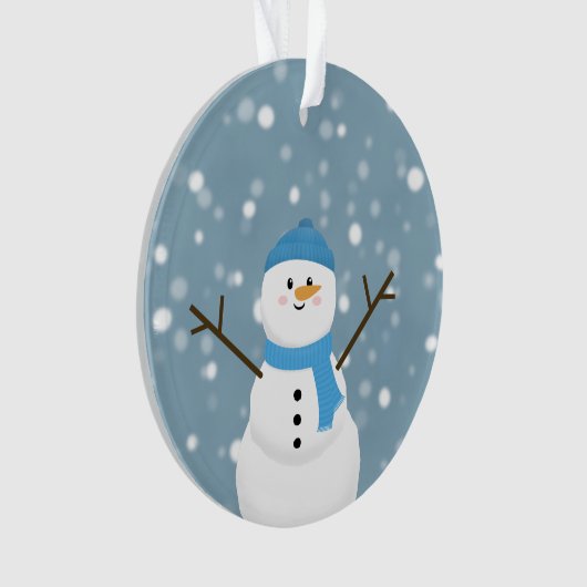 Snowman Ornament (voorkant)