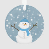 Snowman Ornament (achterkant)