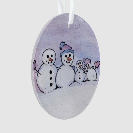 Snowman Ornament (voorkant)