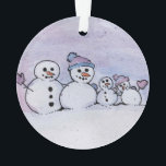 Snowman Ornament<br><div class="desc">Snowman</div>