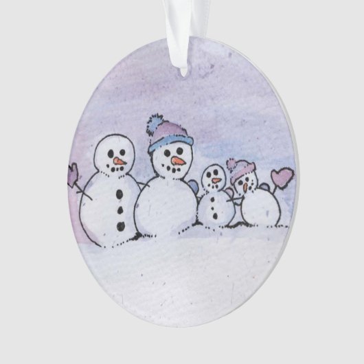 Snowman Ornament (voorkant)