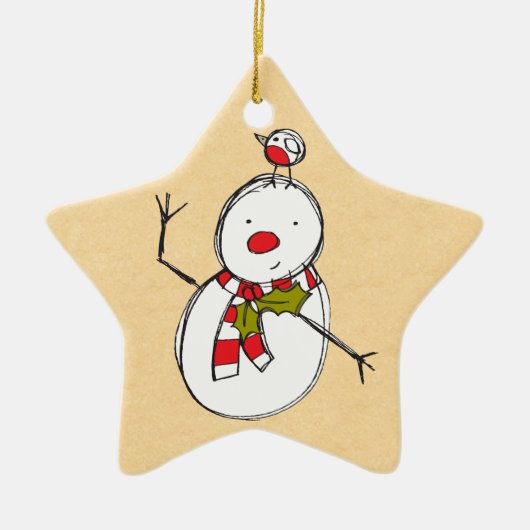 Snowman Ornament (Voorkant)