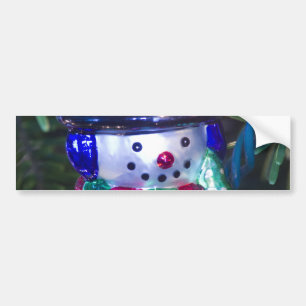 Snowman Ornament Bumpersticker