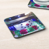 Snowman Ornament Drankjes Onderzetter (Linkerzijde)
