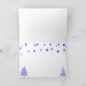 Snowman Ornament Feestdagen Kaart (Binnen)