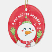 Snowman Ornament van GRANDPA (Links)