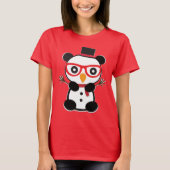 Snowman Panda Beer T-Shirt (Voorkant)