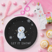 Snowman Paper Bord (Feest)
