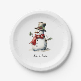 Snowman papier Bord bewerkbaar