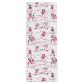 Snowman parade toilet - rood wijn cadeautas (Achterkant)