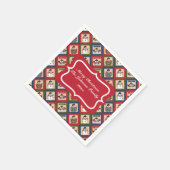 Snowman Pattern Design | Christmas Servet (Hoek)