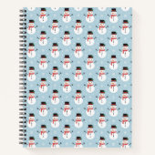 Snowman pattern notitieboek (Voorkant)