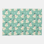 Snowman Pattern Theedoek (Horizontaal)