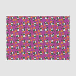 Snowman Pattern Tissuepapier