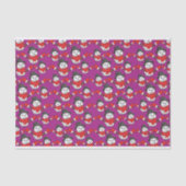Snowman Pattern Tissuepapier (Voorkant)