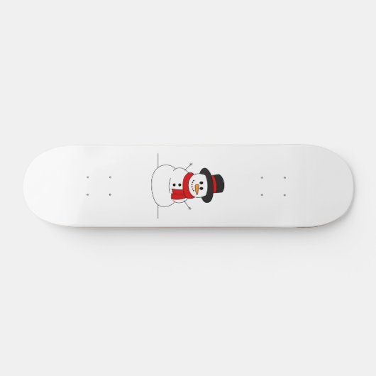 Snowman Persoonlijk Skateboard (Horizontaal)