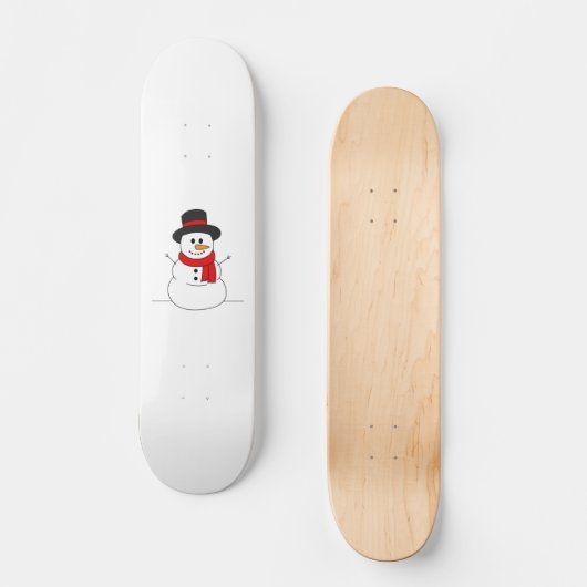 Snowman Persoonlijk Skateboard (Voorkant)