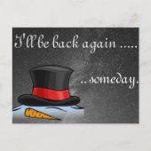 Snowman Pet Vakantievakdag Briefkaart (Voorkant)