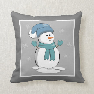 Snowman Pillow Kussen