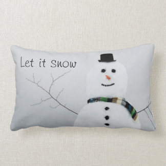 Snowman Pillow Kussen