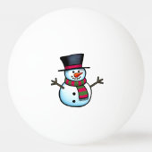 Snowman Pingpongbal (Voorkant)