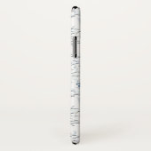 Snowman pinguïn snowflake tien hoesje (Achterkant / rechts)