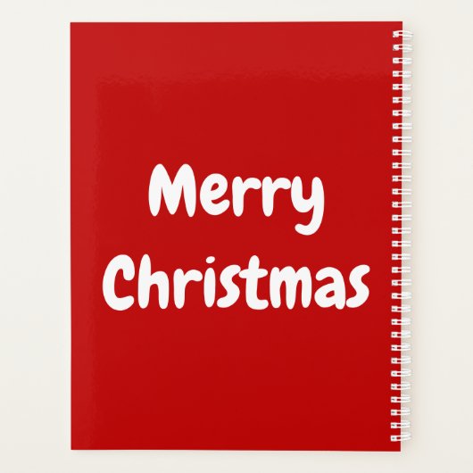 Snowman Planner (Achterkant)