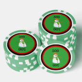 Snowman Poker Chips (Opstapeling)