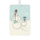 Snowman Poop Luchtverfrisser (Achterkant)