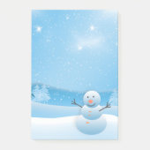 Snowman Post-it® Notes (Voorkant)