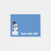 Snowman Post-it® notes (Voorkant)