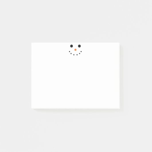 Snowman Post-it Notes (Voorkant)