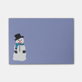 Snowman Post-it® notes