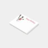 Snowman Post-it® Notes (Schuin)