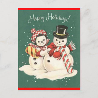 Snowman Post Kaart