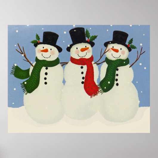 Snowman Poster (Voorkant)