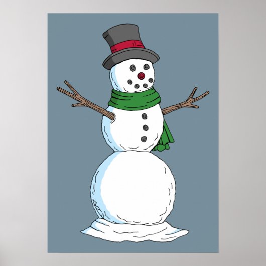 Snowman Poster (Voorkant)