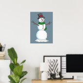 Snowman Poster (Thuiskantoor)