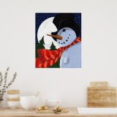 SNOWMAN POSTER (Keuken)
