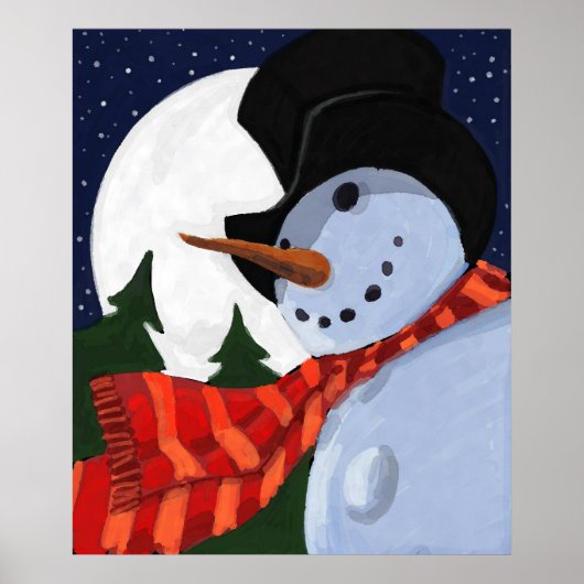 SNOWMAN POSTER (Voorkant)