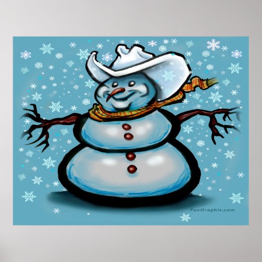 Snowman Poster (Voorkant)