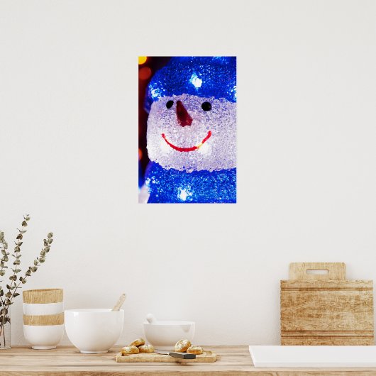 SNOWMAN POSTER (Keuken)