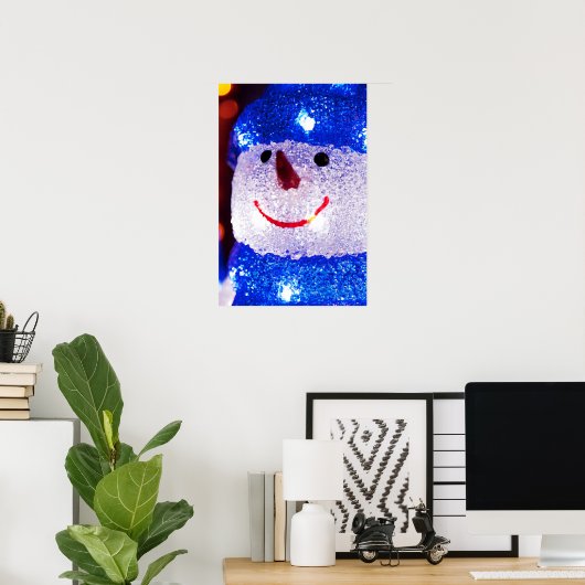 SNOWMAN POSTER (Thuiskantoor)